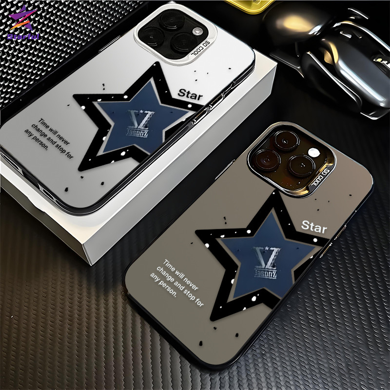 Capa Para Samsung S24 Plus S23 FE S23 Ullta S21 S22 S20 A56 A55 A54 A16 A15 A35 IMD Luxo Fosco Grande Estrela Starful