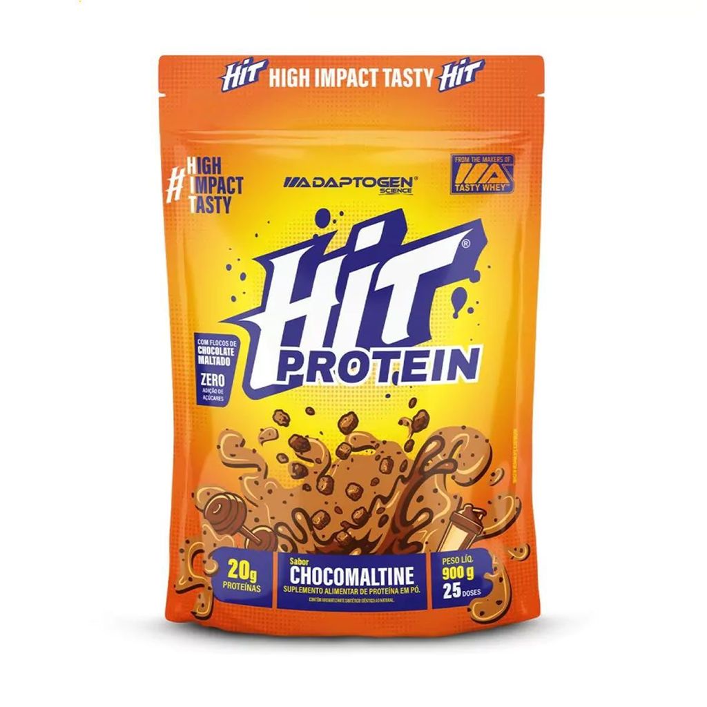 Hit Protein - 900g Refil Chocomaltine - Adaptogen em Oferta na Shopee
