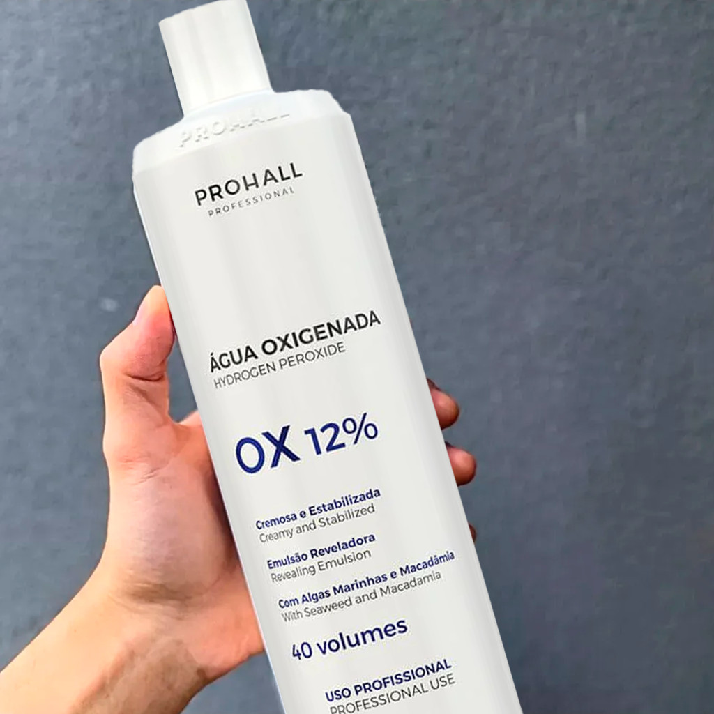 ProHall Água Oxigenada OX 40 Volumes Cream 900ml