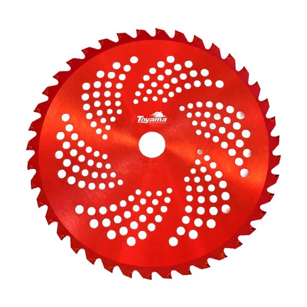 Lâmina para Roçadeiras 40 Dentes Vídea 255mm x 25,4 x 20mm Blister TOYAMA