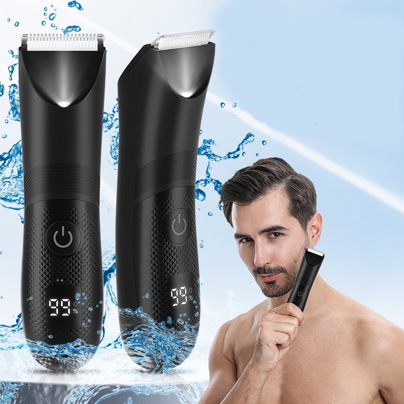 💇Máquina de aparar pelos unissex, à prova d’água, com carregamento USB e cortador de cabelo (acompanha acessórios) em Oferta na Shopee