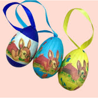 Kit Ovinhos Decorados c/ 3 Peças