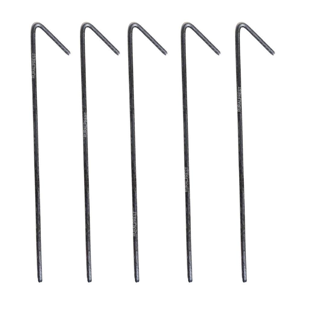 ESTACAS PARA BARRACA DE CAMPING GAZEBO BEACH TENIS FERRINHO - KIT COM 25 UNIDADES
