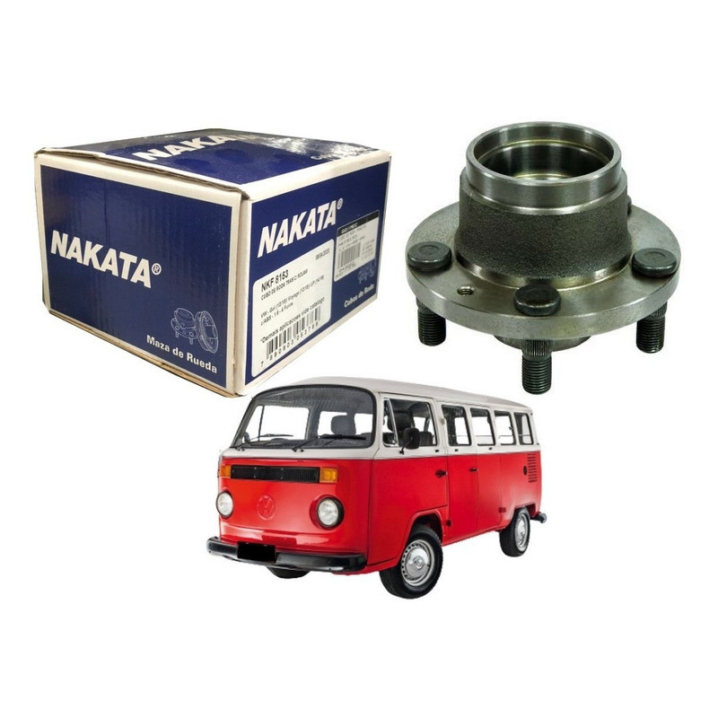 Cubo De Roda Dianteiro Nakata Kombi 1600 1982 A 1996