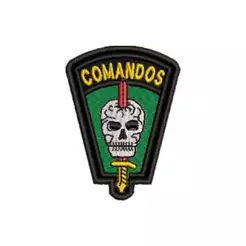 Patch Bordado Colorido Ações de Comandos