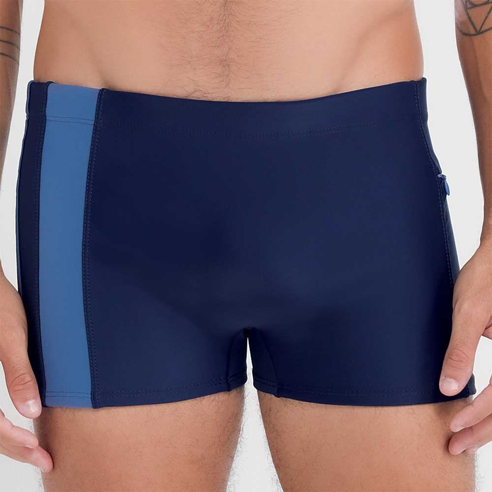 SUNGA BOXER LISA COM BOLSO LATERAL