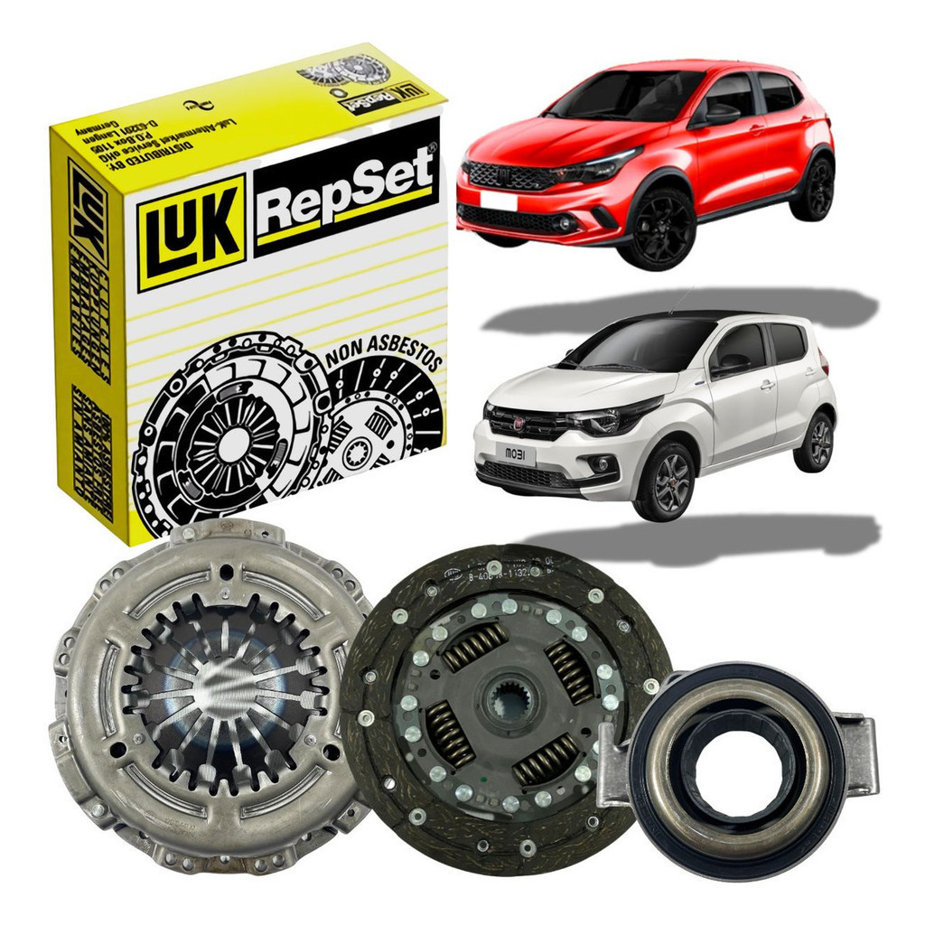 Kit Embreagem Argo Cronos Mobi 1.0 3cc 6v Firefly 2017 2022 NOVO em Oferta na Shopee