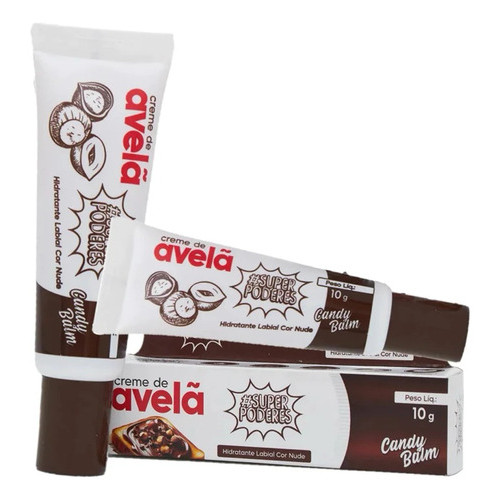 Hidratante Labial Candy Balm Super Poderes - Nutrição Labial - Boca Macia - Proteção Diária