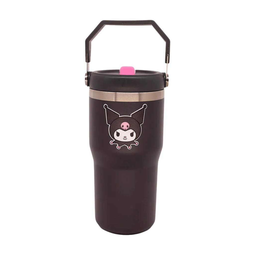 Copo Tumbler Hanger Kuromi 650ml Zona Criativa - 10026587 em Oferta na Shopee