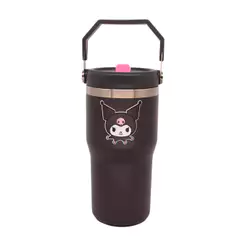 Copo Tumbler Hanger Kuromi 650ml Zona Criativa - 10026587