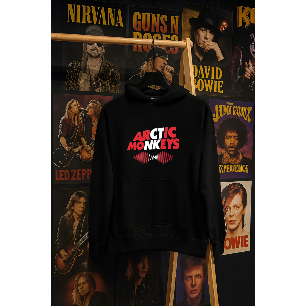 Blusa de Frio Moletom Jaqueta Casaco Agasalho Masculino Feminino Rock Pop Punk MPB Metal  Arctic Monkeys