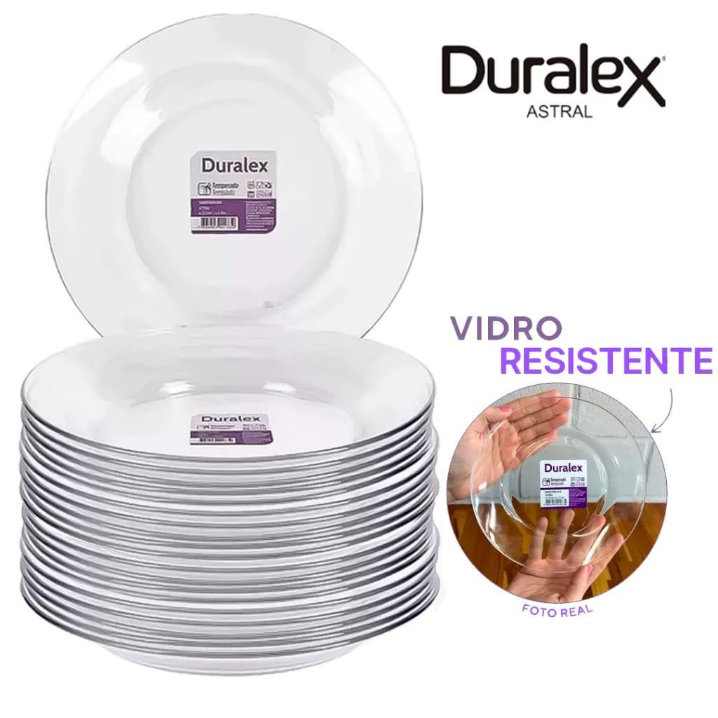 Prato Duralex Transparente Fundo: Onde Comprar | BuscaProdutos