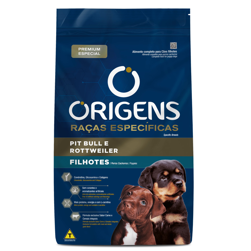 Origens Raças Especificas Filhotes Pitbull e Rottweiler 15kg em Oferta na Shopee