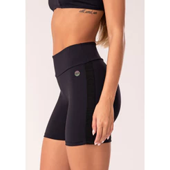 BERMUDA FITNESS FEMININA COM ELÁSTICO LATERAL OASIS DLK