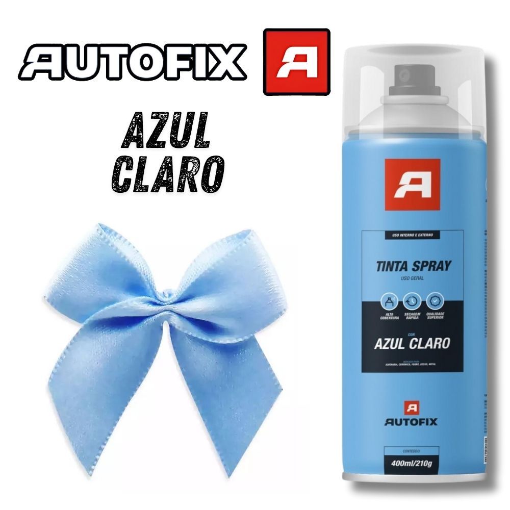 Tinta Spray Azul Claro Uso Geral  400ml – Qualidade Total em Oferta na Shopee