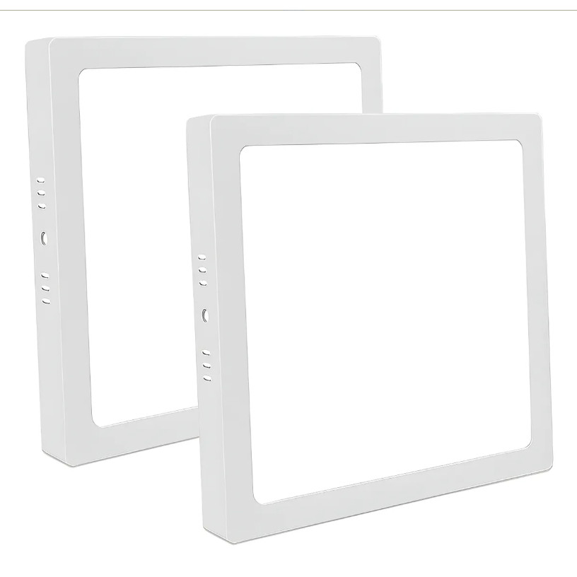 KIT 2 PAINEL DE LED EMBUTIR 18W QUADRADO 22CM 6500K AVANT