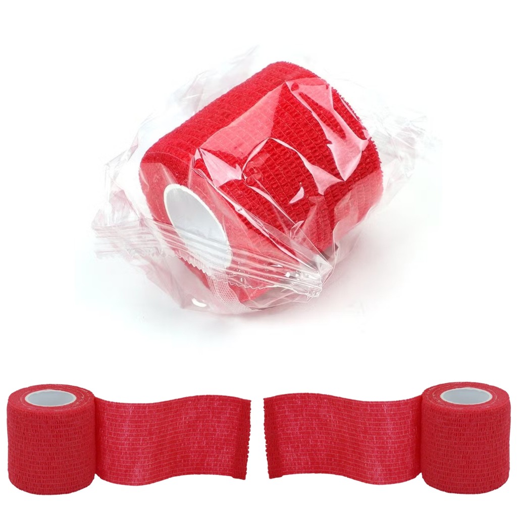 Bandagem Para Biqueira Tatuagem Kit 3 Rolos De Tattoo Preto Auto Aderente Colorido Maquininha Fita em Oferta na Shopee