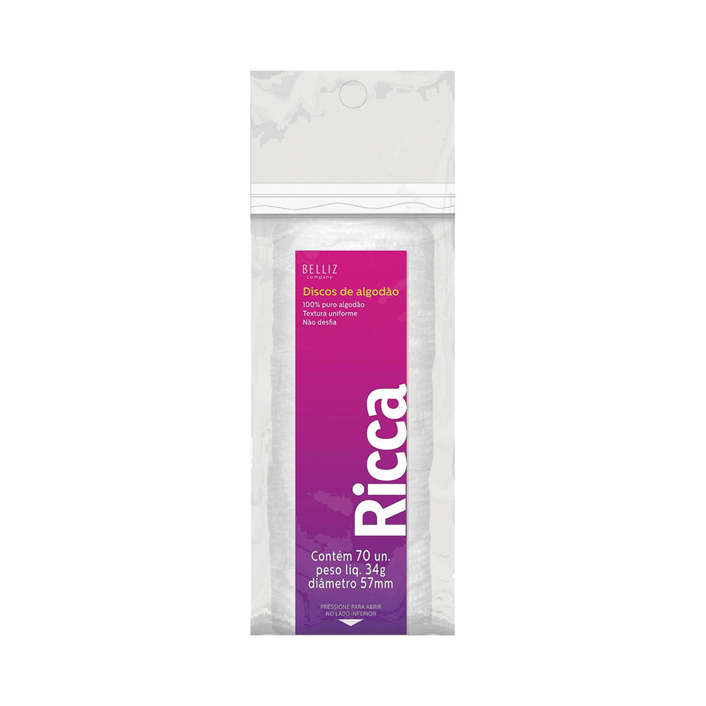 Discos de Algodão Ricca (0570)