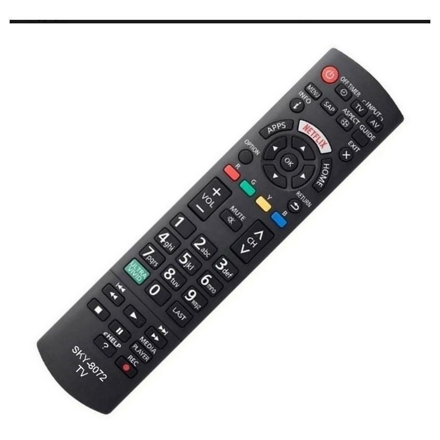 Controle Remoto Compatível Tv Panasonic Smart Tc-40ds600b