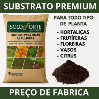 Substrato Solo Forte para Vasos e Jardins – Para Hortaliças, Flores e Frutas | 1kg • 3kg • 5kg em Oferta na Shopee