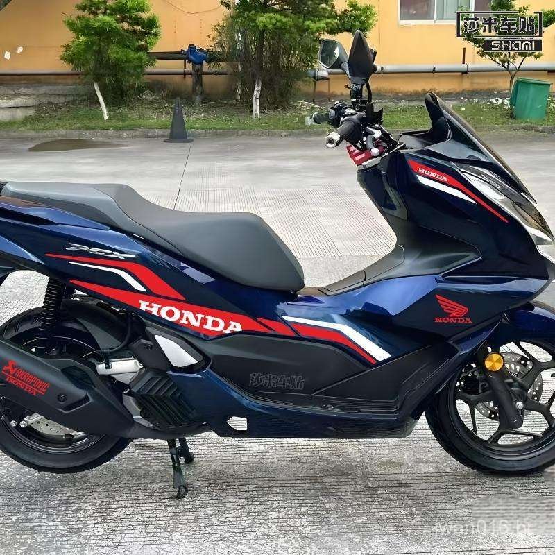 Adequado para Honda PCX160 Adesivos de Decoração Completa Modificados Personalizados Criativos Adesivos à Prova d'Água P em Oferta na Shopee