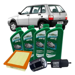 Kit Troca De Oleo Fiat Uno 1993/2001 1.0 20w50
