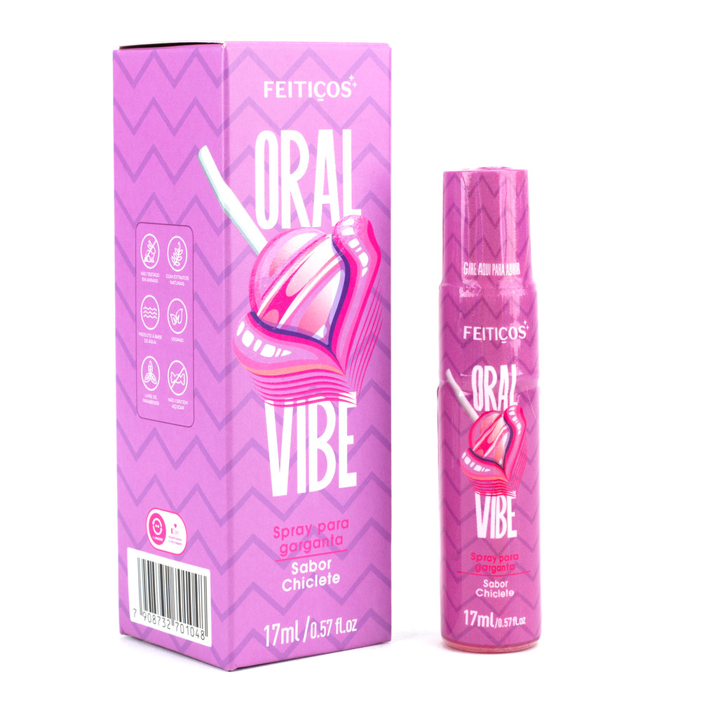 Spray para Garganta - 3 Sabores | Feitiços Oral Vibe