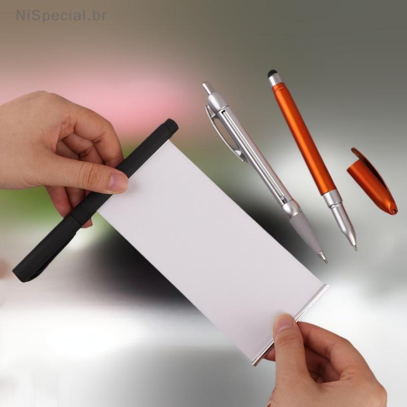 [Nis] Caneta De Papel Escondida Gravável , Fácil De Usar , Uma Ferramenta De Escrita De Informações Secretas Com Exames em Oferta na Shopee