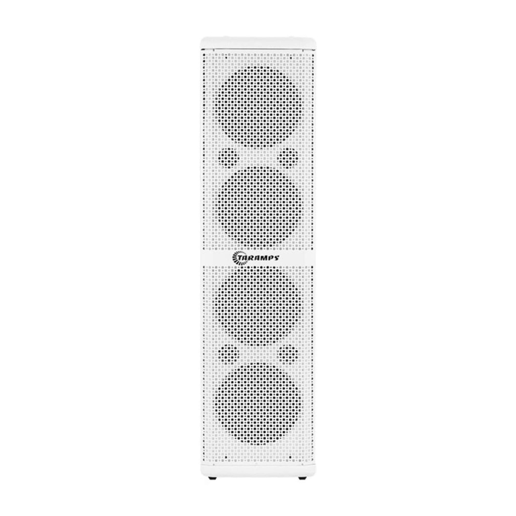 Caixa de Som Acústica Vertical Passiva 4″ Polegadas T 400.4 HF 8 Ohms Branca Taramps - 902029