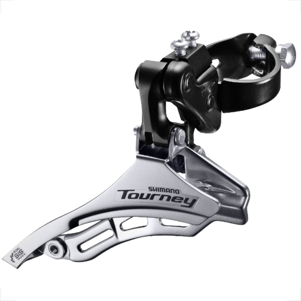 CAMBIO DIANTEIRO BICICLETA BIKE ORIGINAL SHIMANO TOURNEY TY300 PEDIVELA 3 CORoAS 31.8 PUXA POR CIMA 3V