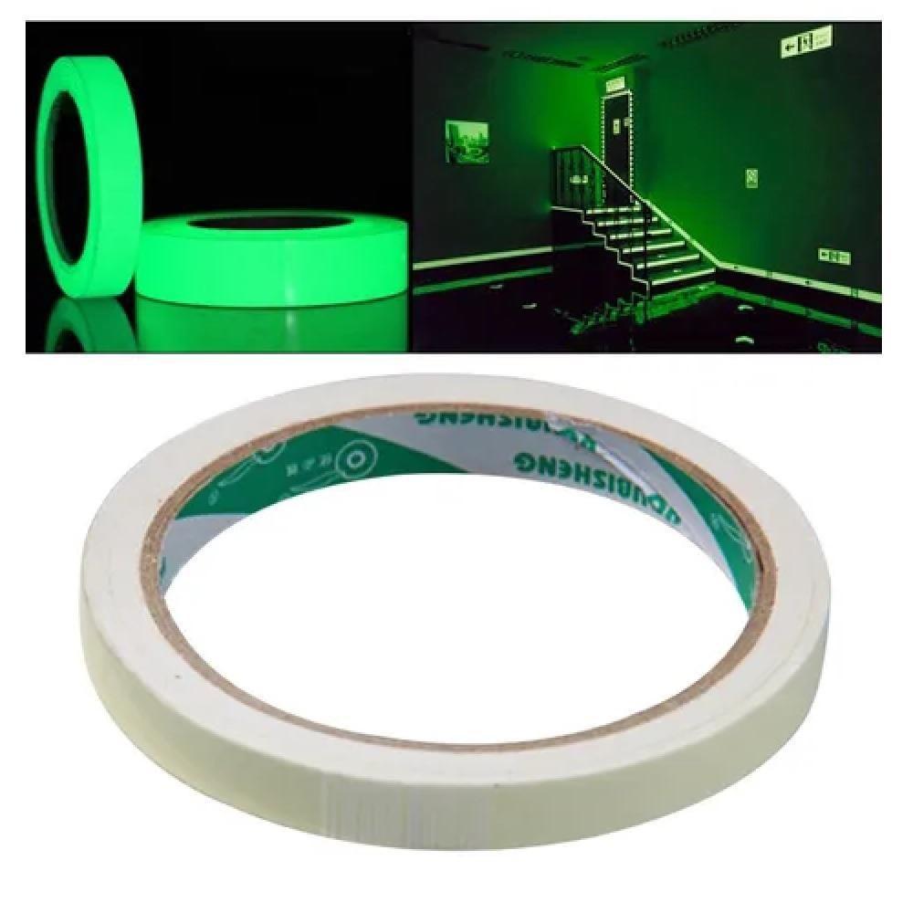 FITA ADESIVA FLUORESCENTE 3M BRILHA NO ESCURO NEON em Oferta na Shopee