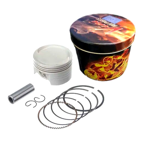 Kit Pistão e Anéis 4MM Cg 150 Titan/ Fan 2004/2015/ Bros 150 2006/2015 - Vini