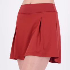 Shorts Saia Fila Match Ao Feminino Vermelho