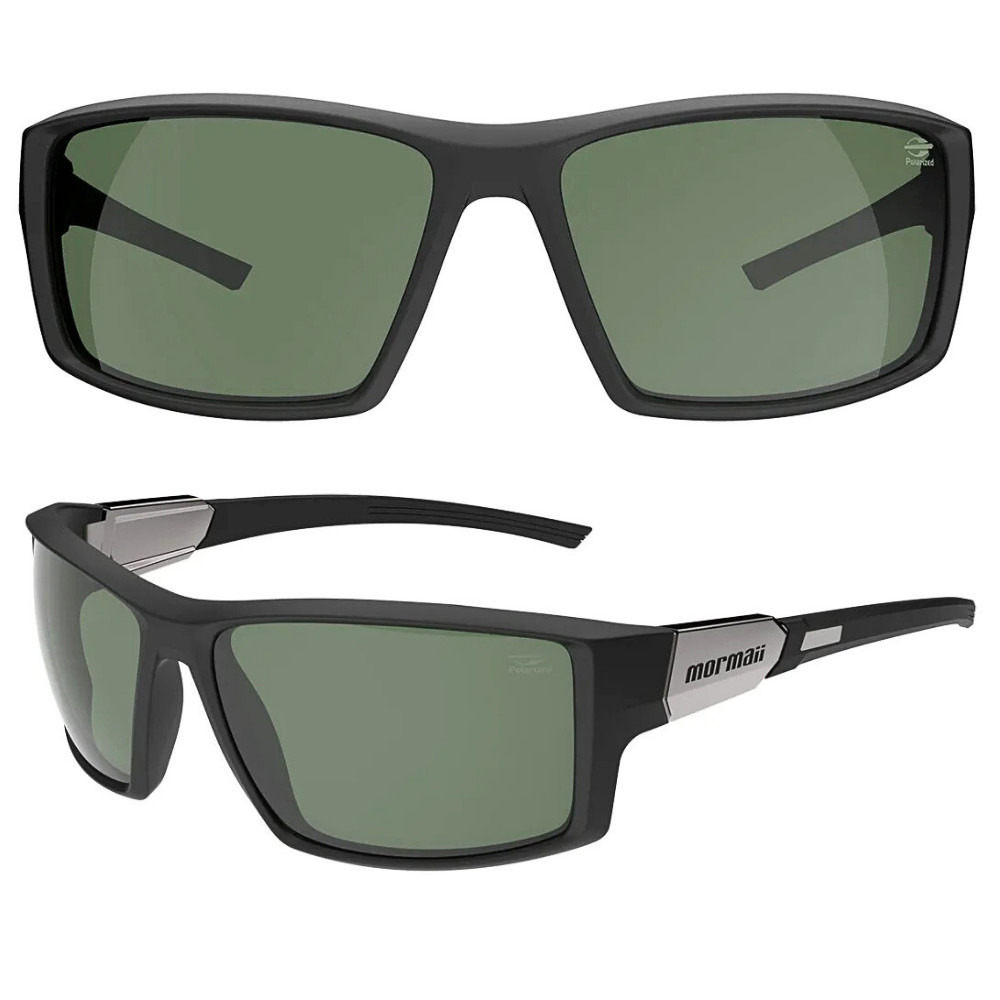 Oculos Mormaii Sol Joaca Force Preto Fosco Lt Polarizada G15