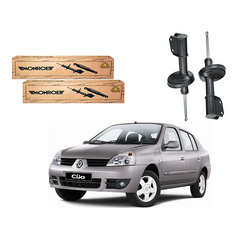 Par Amortecedor Dianteiro Clio Sedan 1.6 2003 A 2009