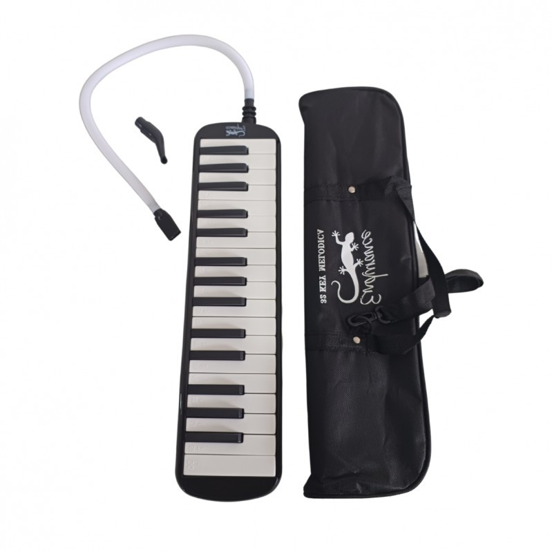 Escaleta Preta 32 Teclas – Ideal para Estudo Musical