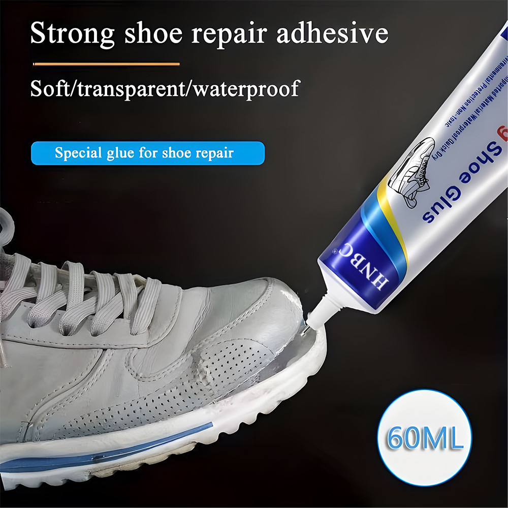 Cola Transparente Para Reparo De Sapatos – Adesivo À Prova D'água Fixação De Solas , Saltos E Bolsas (60ml) em Oferta na Shopee