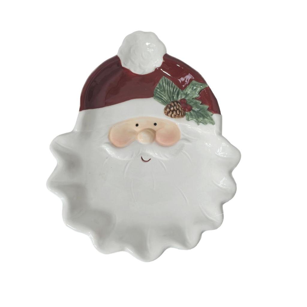 Petisqueira decorativa do Papai Noel