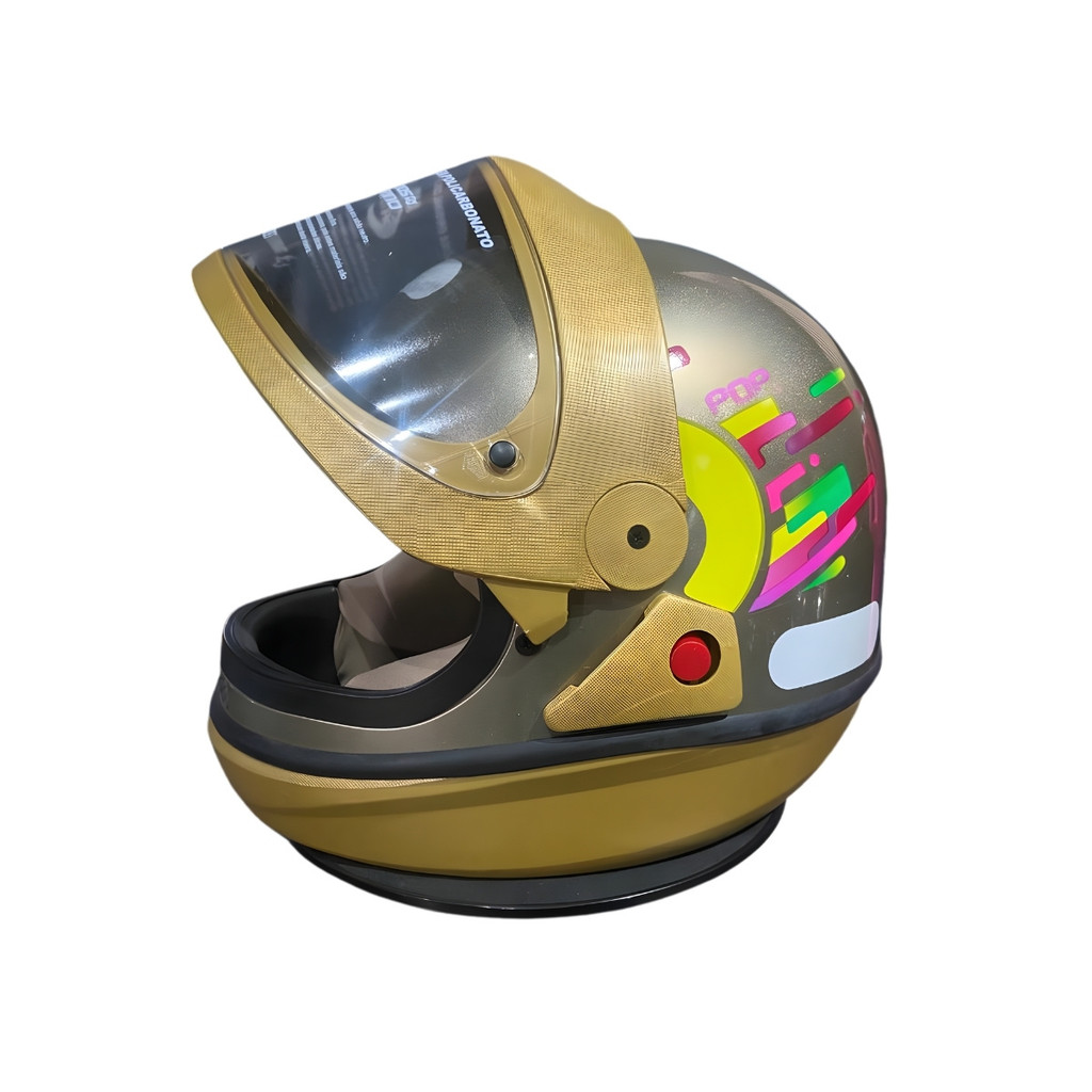 CAPACETE MOTOQUEIRO SAN MARINO ORIGINAL TAURUS MODELO POP SERIE ESPECIAL