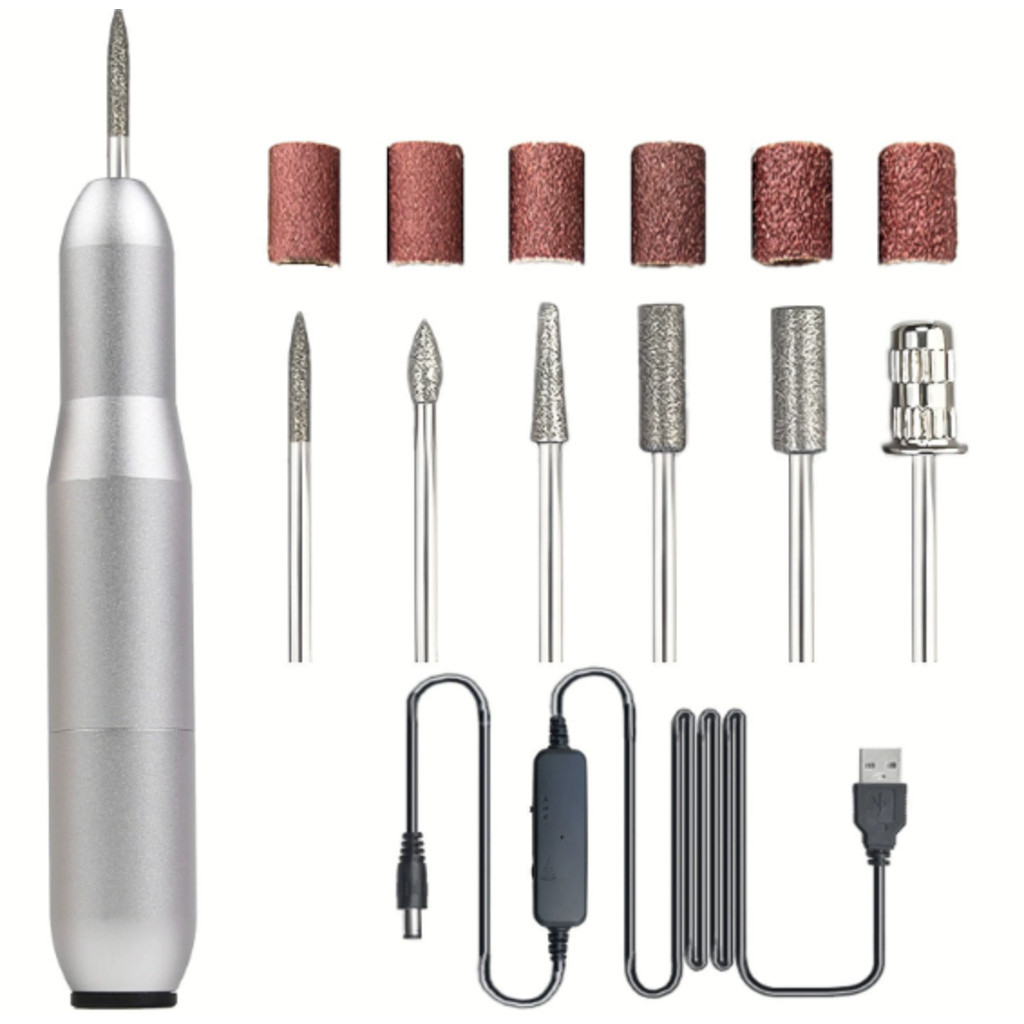 Lixadeira Portátil de Unhas Elétrica – Ideal para Uso Doméstico e Salão