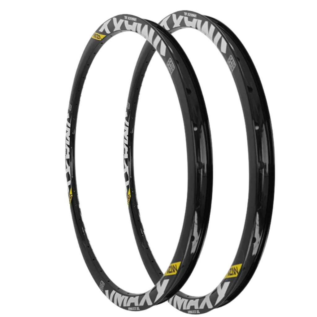 Par Folha Aro Aero Roda Bike Bicicleta Aro 26 Vzan 36 Furos Vmaxxx SL Preto Alumínio