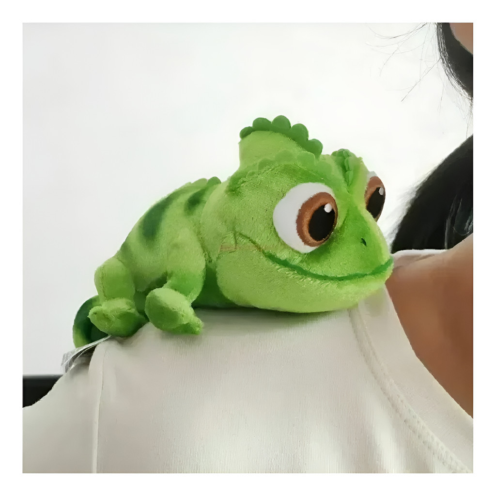 Camaleão Rapunzel Enrolados Pascal Pelúcia Magnético Disney