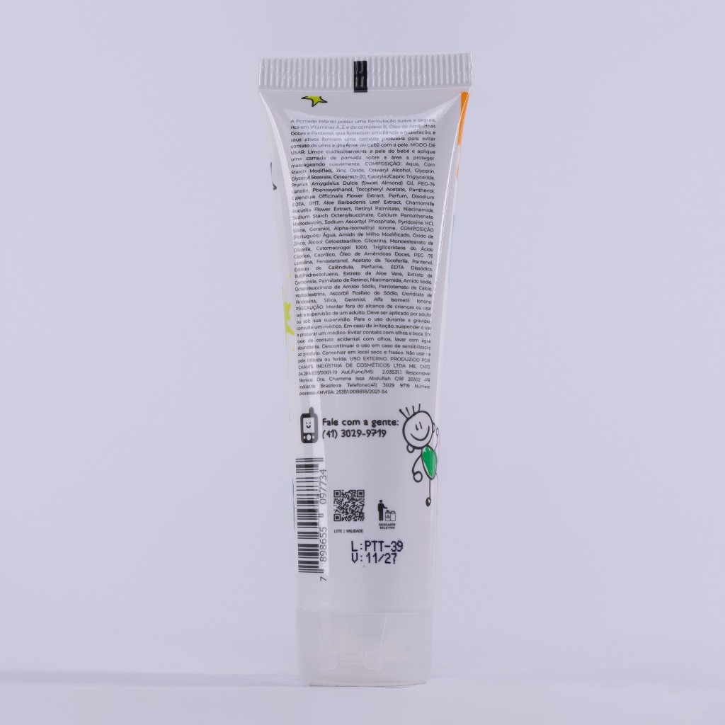 Kit 03 Pomadas Prevenção de Assaduras TURMINHA DA BAGUNÇA 45g