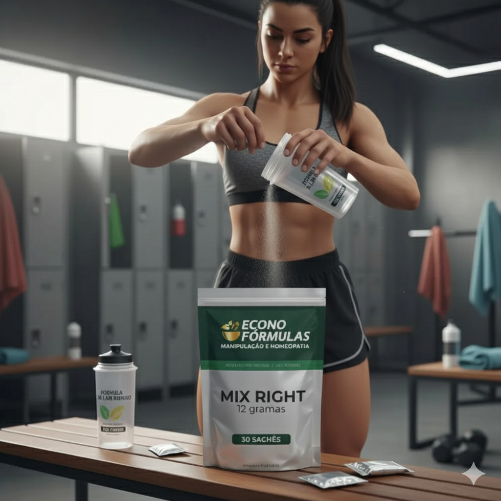 Mix Right 12g Formula Dr Lair Ribeiro 30 Saches Pós Treino