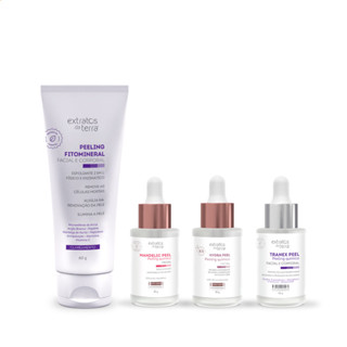 Kit Peeling Sequencial Extratos da Terra - Gerenciamento de Hipercromias e Rejuvenescimento (Uso Profissional) em Oferta na Shopee