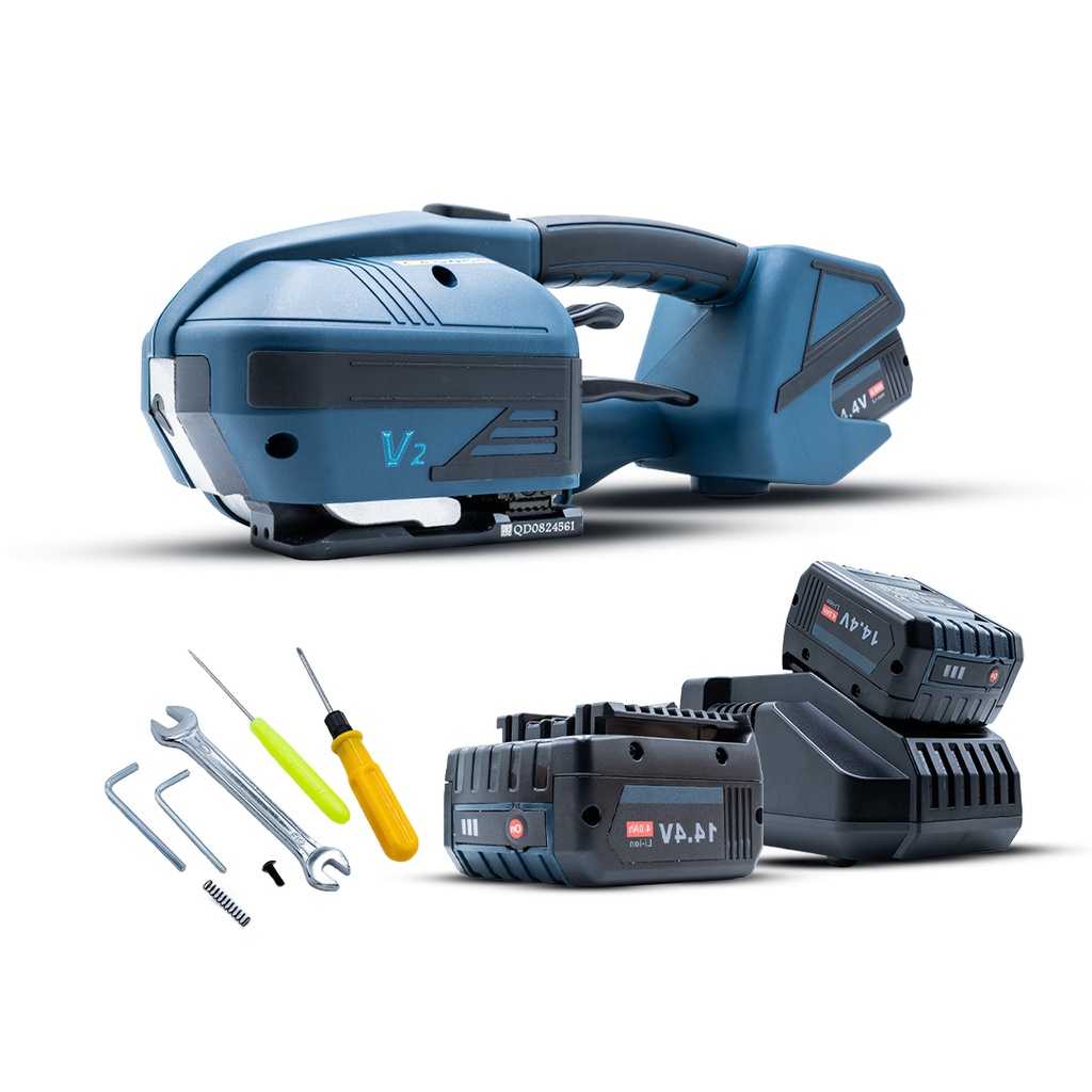 Máquina Arqueadora V2 para fita PET + Bateria Extra
