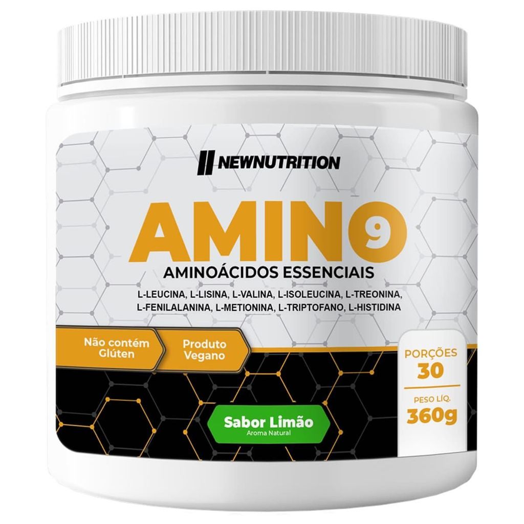 Amino9 - 360g Limao - NewNutrition em Oferta na Shopee