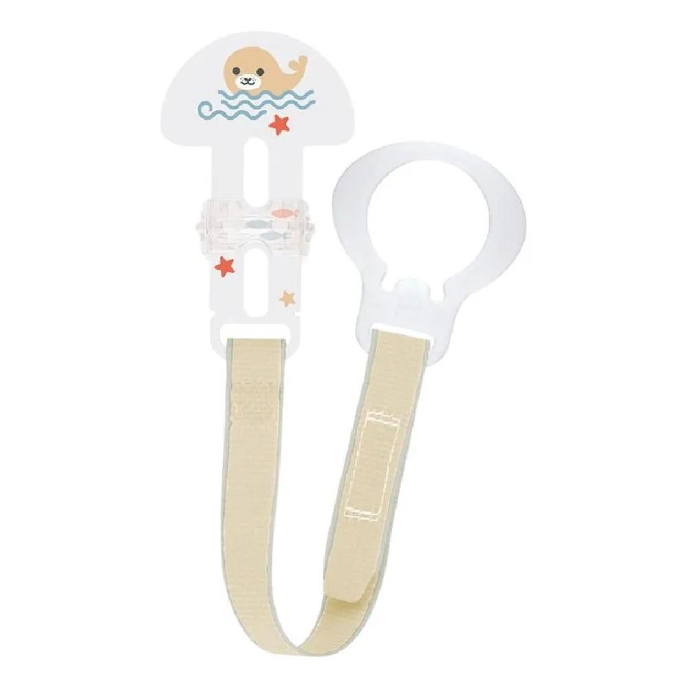 Prendedor Com Clip Neutro - Mam Baby em Oferta na Shopee