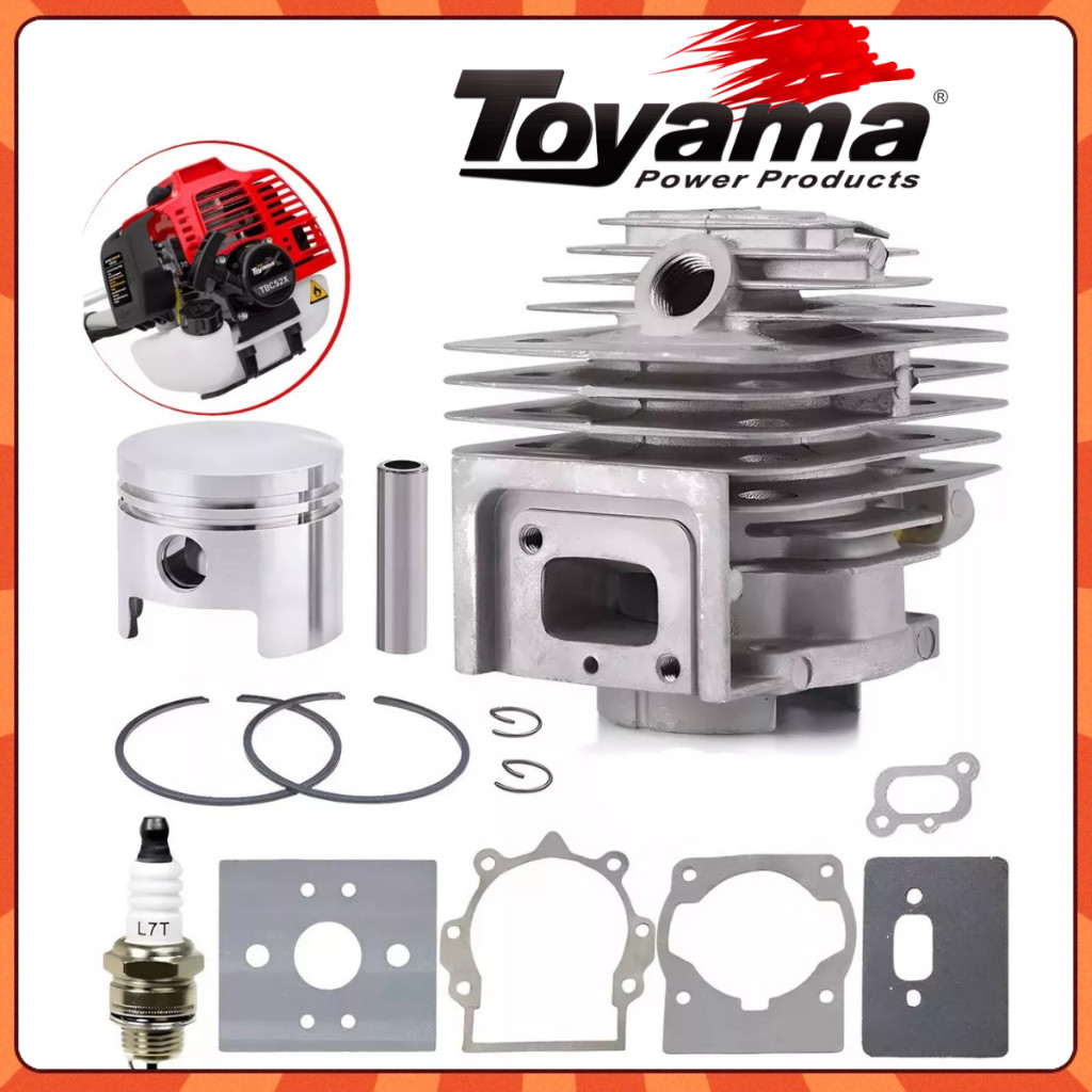 Kit Motor Completo Roçadeira Tekna Toyama Terra 43cc 40mm