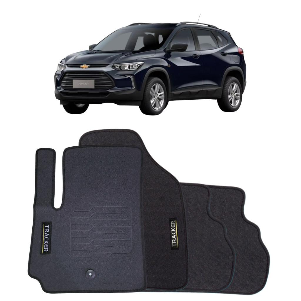 Jogo Tapete Emborrachado Chevrolet Tracker Anos 2020 Á 2025 Com Descanso Pé Impermeável Logo Bordado em Oferta na Shopee